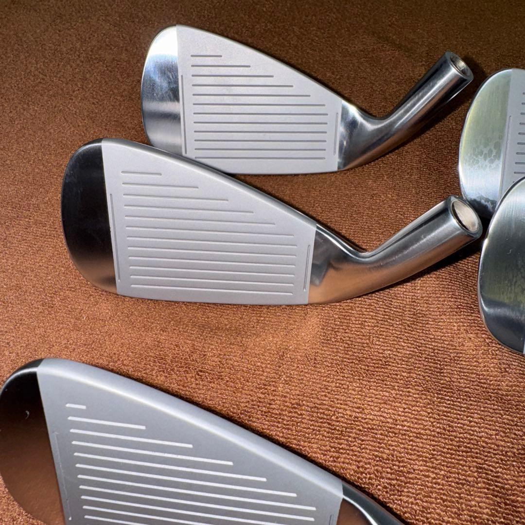 最終価格　無刻印アイアンセット 5, 6, 7, P キャビティ　ヘッドのみ