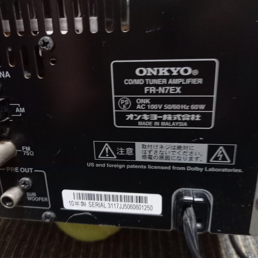 ONKYO FR-N7EX(F)美品 完動品 ピックアップ交換整備済み