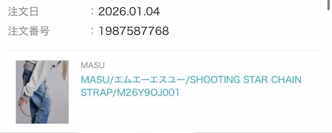 し*フ様 CAKE BAG PETIT + SHOOTING STAR CHAI