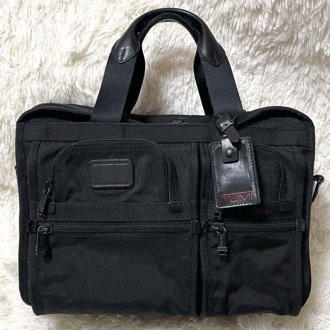 TUMI ALPHA 26141DH ブリーフケース 黒 2WAY 出張 通勤