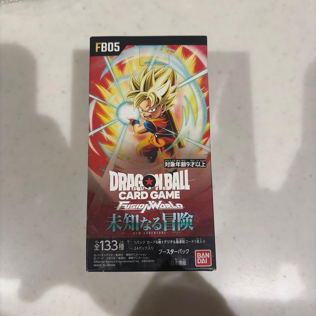 ドラゴンボールフュージョンワールド　未知なる冒険 1ボックス