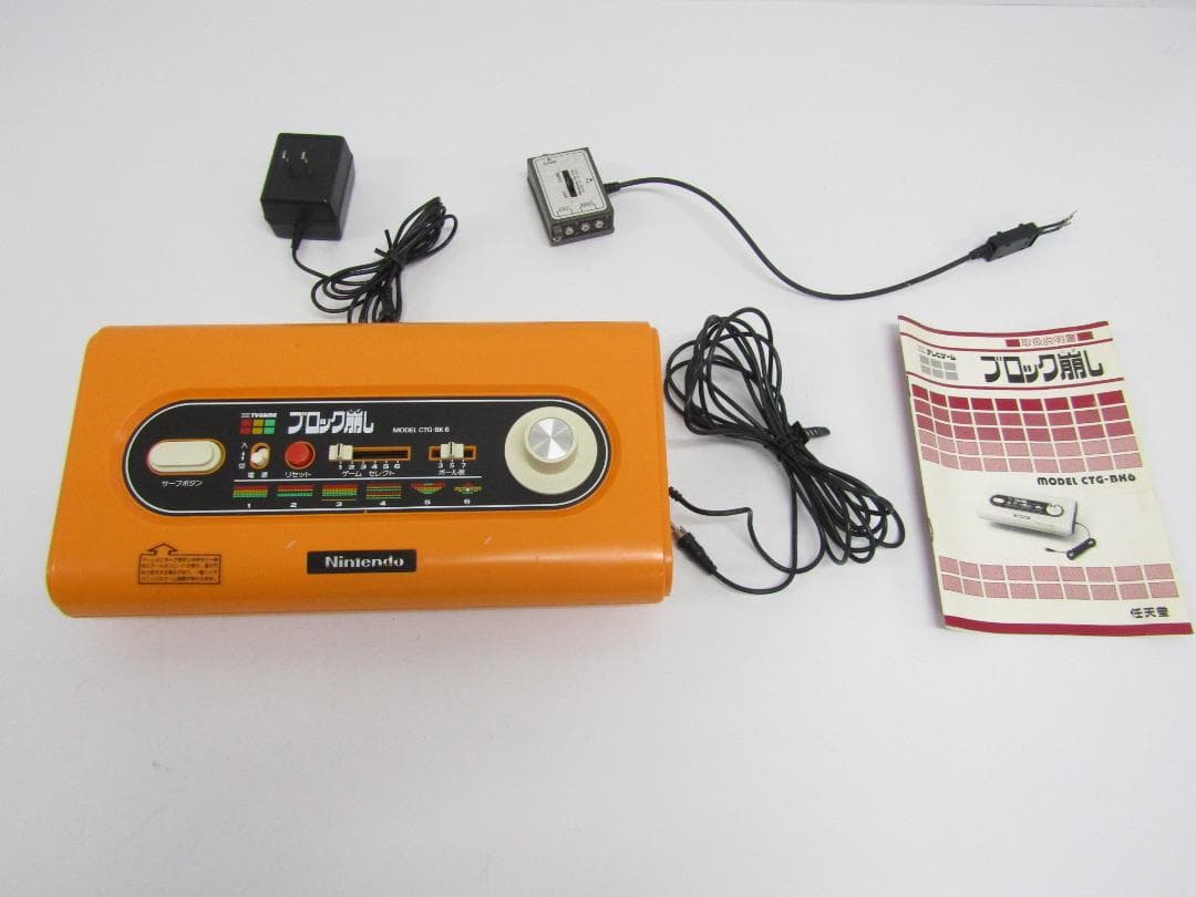 任天堂 ブロック崩し CTG-BK6 カラーテレビゲーム ジャンク品 Y2725