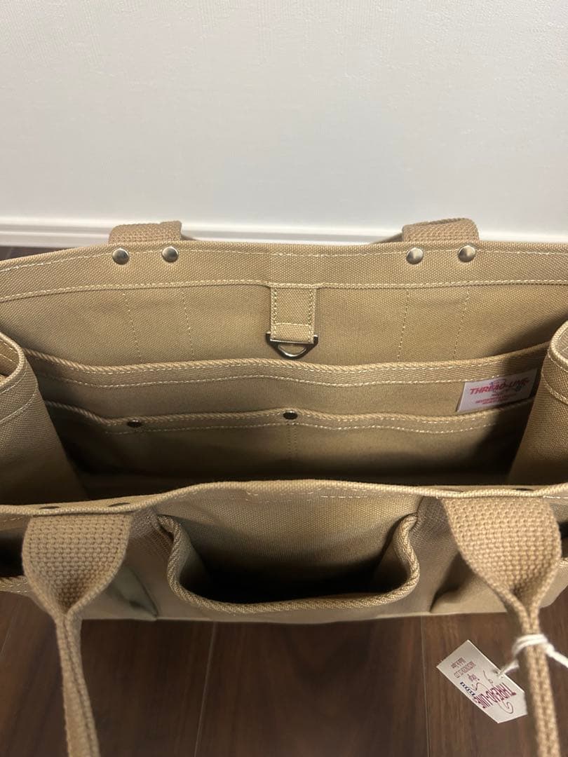 ヘビーキャンバス ツールトート Sサイズ 松野屋 スレッドライン