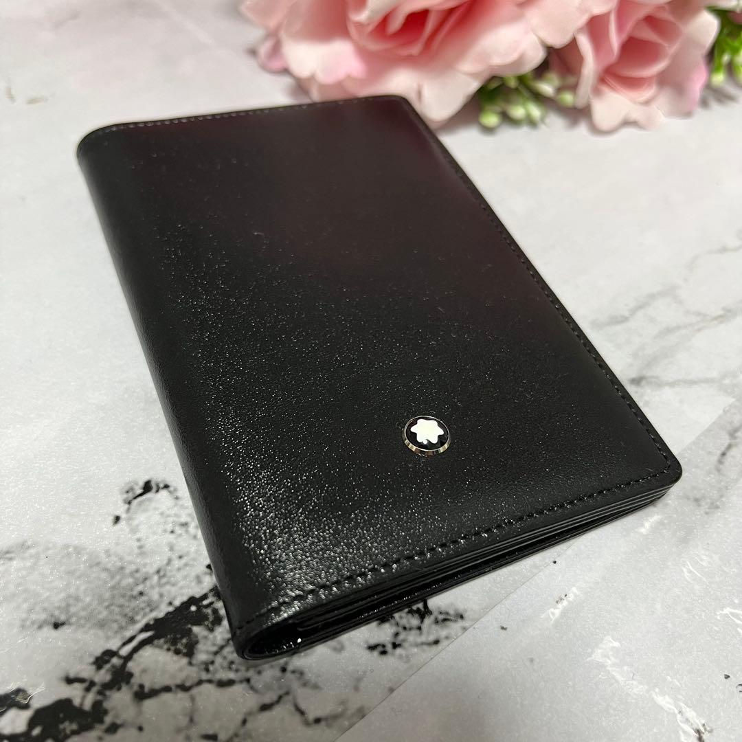 【ほぼ未使用】モンブラン マイスターシュテュック 名刺入れ カードケース