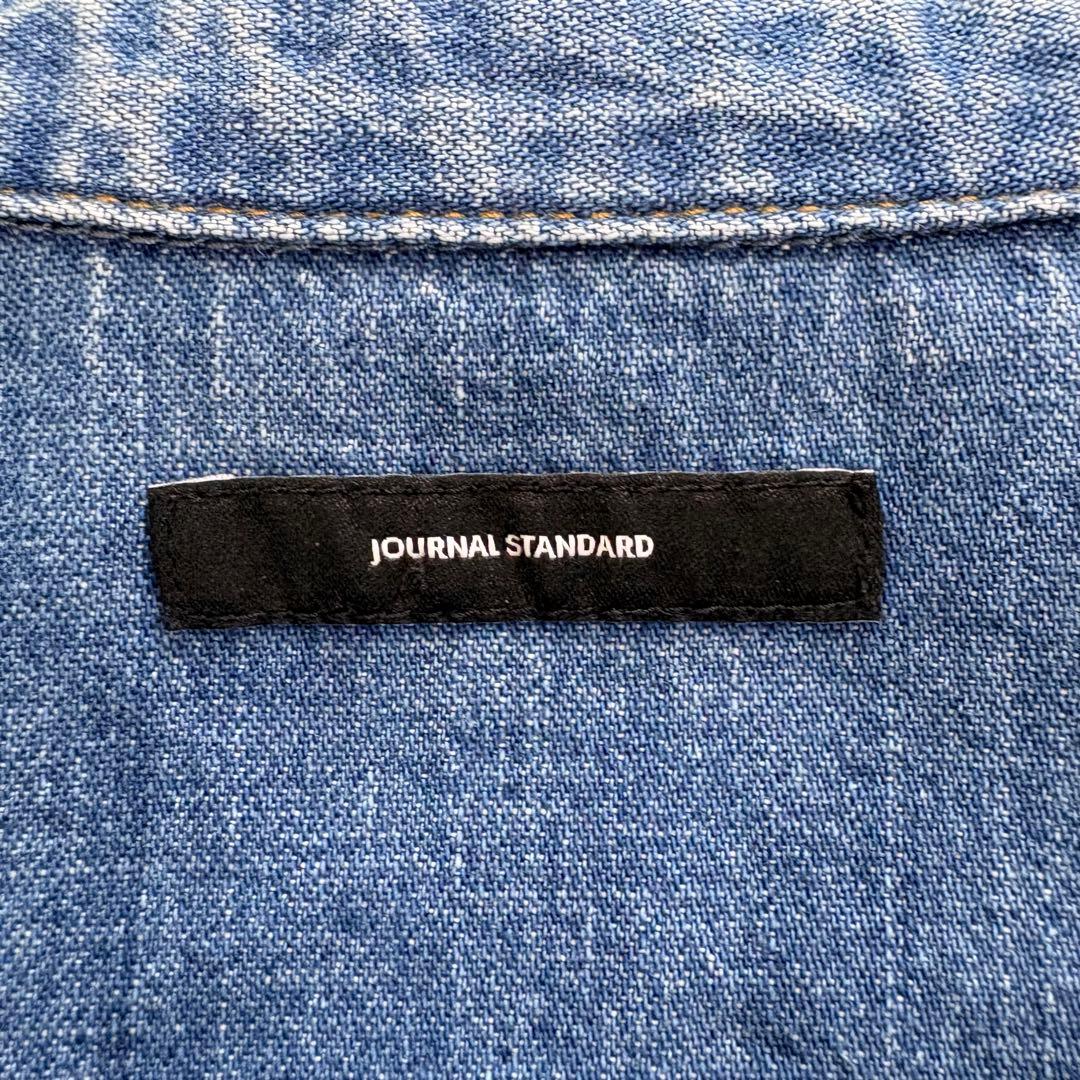 美品✨ジャーナルスタンダード　ライトオンスデニムシャツ　ゆったり　2024AW