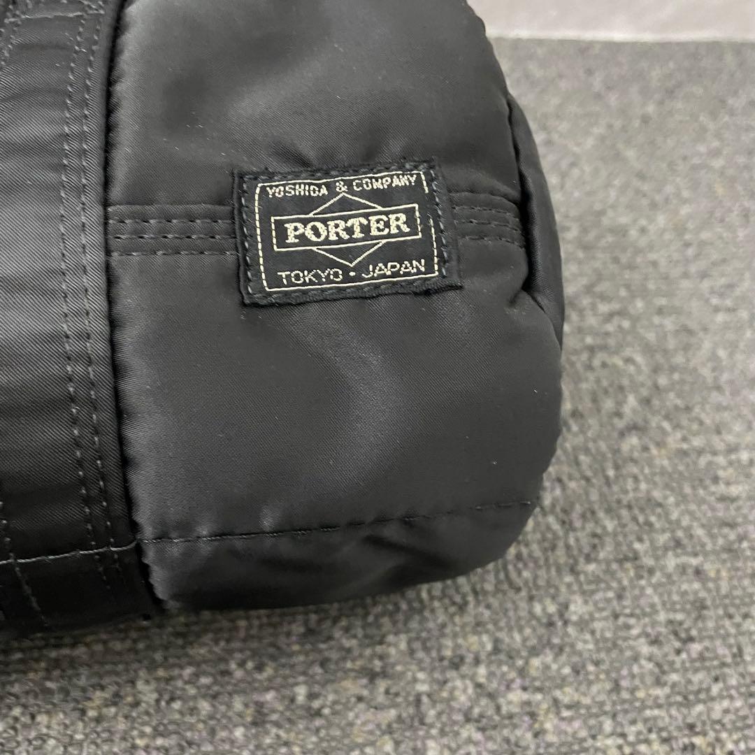 美品 人気✨ ポーター ボストンバッグ タンカー ブラック 廃盤品