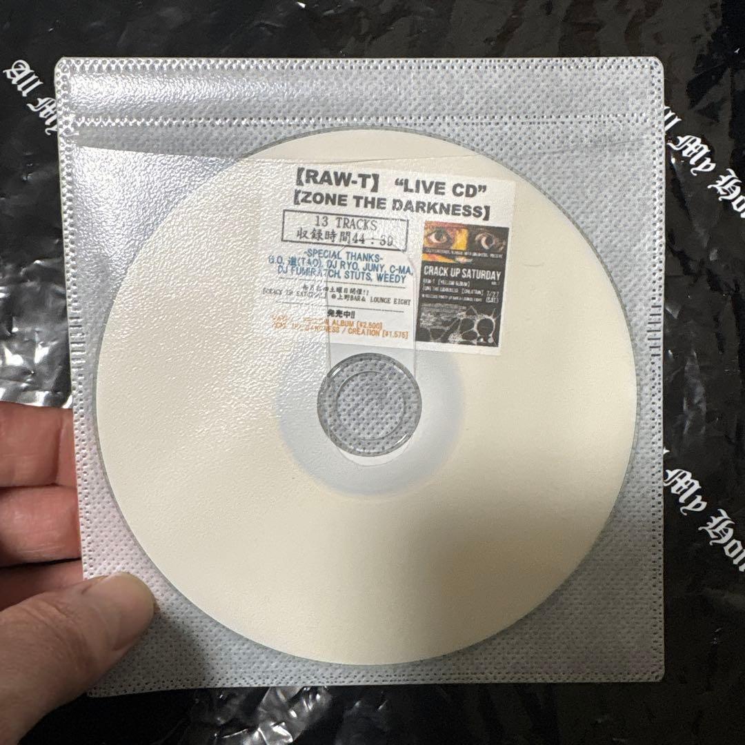 ZONE THE DARKNESS&RAW-T 合同LIVE CD 東京up
