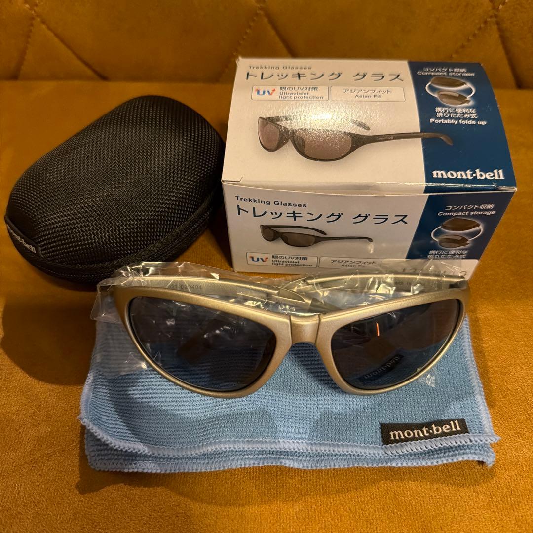 mont-bell トレッキング グラス シルバー メタリック