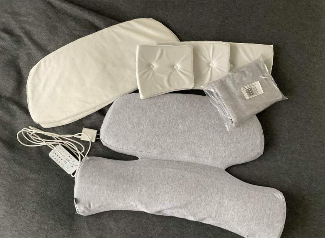 【美品】CALQS （カルクス）首と肩がホッとする枕PLUS・替えカバー付