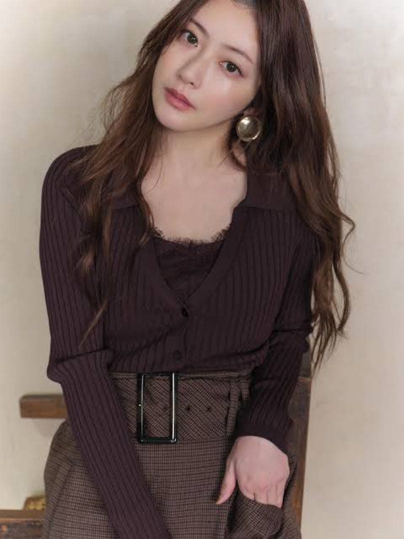 Mystrada レースキャミアンサンブル