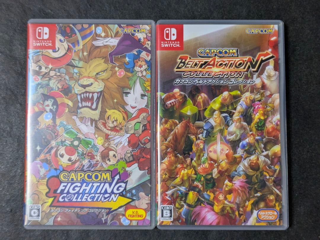 カプコン ファイティング コレクション ベルトアクション コレクション 2セット
