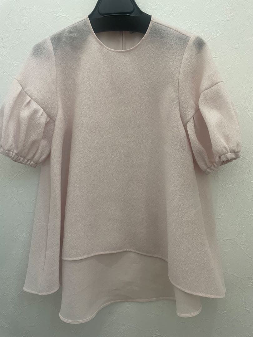 AVENIRETOILE ピンク 五分袖ブラウス