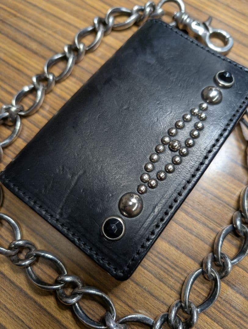 【セット販売】 ケルト&コブラウォレットチェーン、ウルフズヘッド財布