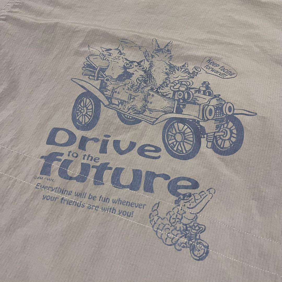 トーニー未使用 定価3万円 わちふぃーるど　ドライブ柄中綿コート　F