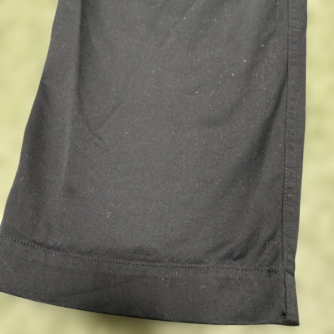 nanamica　「Wide Chino Pants（ワイドチノ）　ブラック