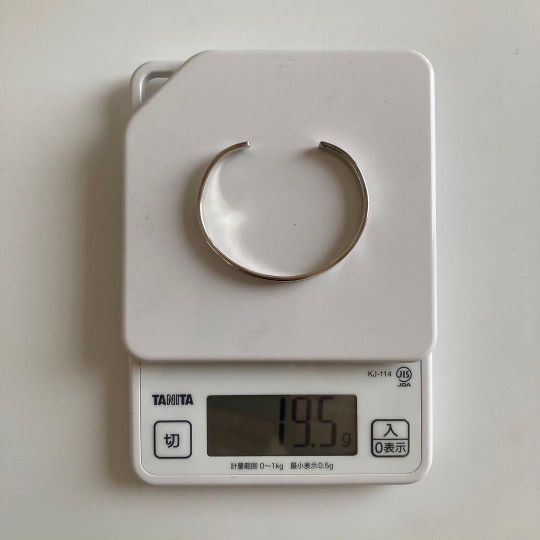 専用出品　シルバー925　シルバーバングル　ブレスレット　トロイラナー　中古品