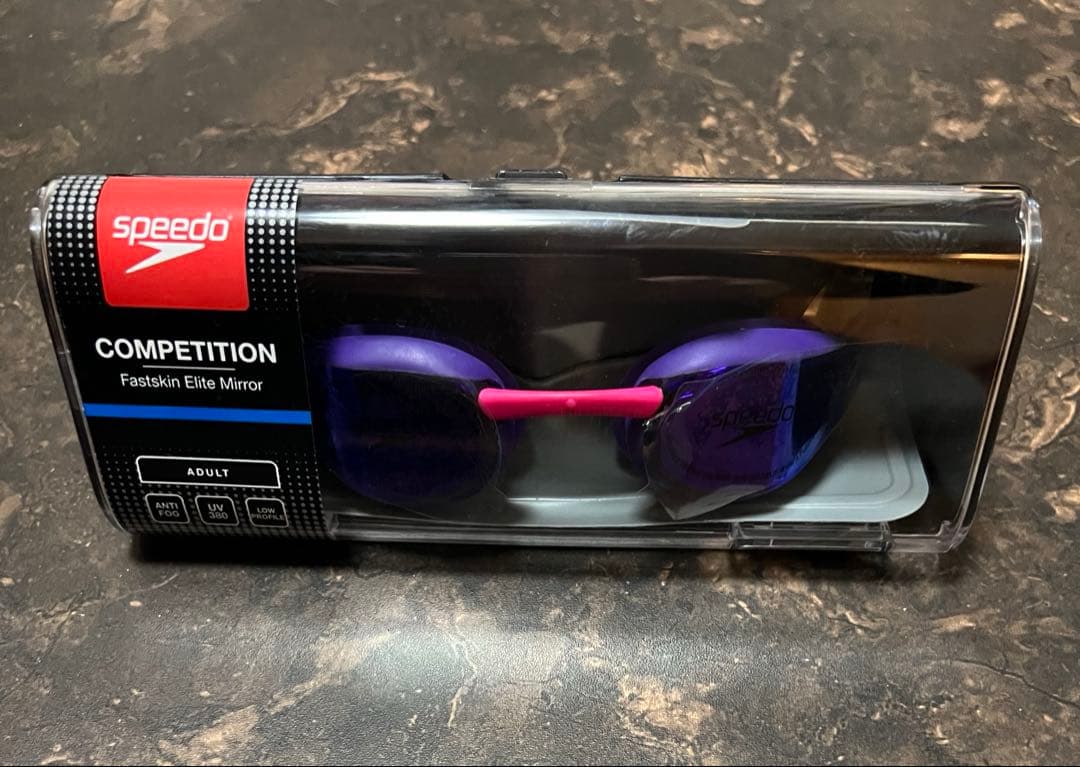 スピード エリート ゴーグル 紫