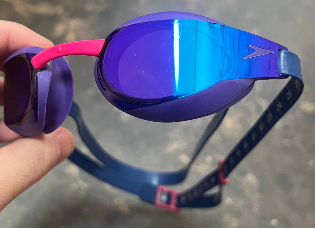 スピード エリート ゴーグル 紫