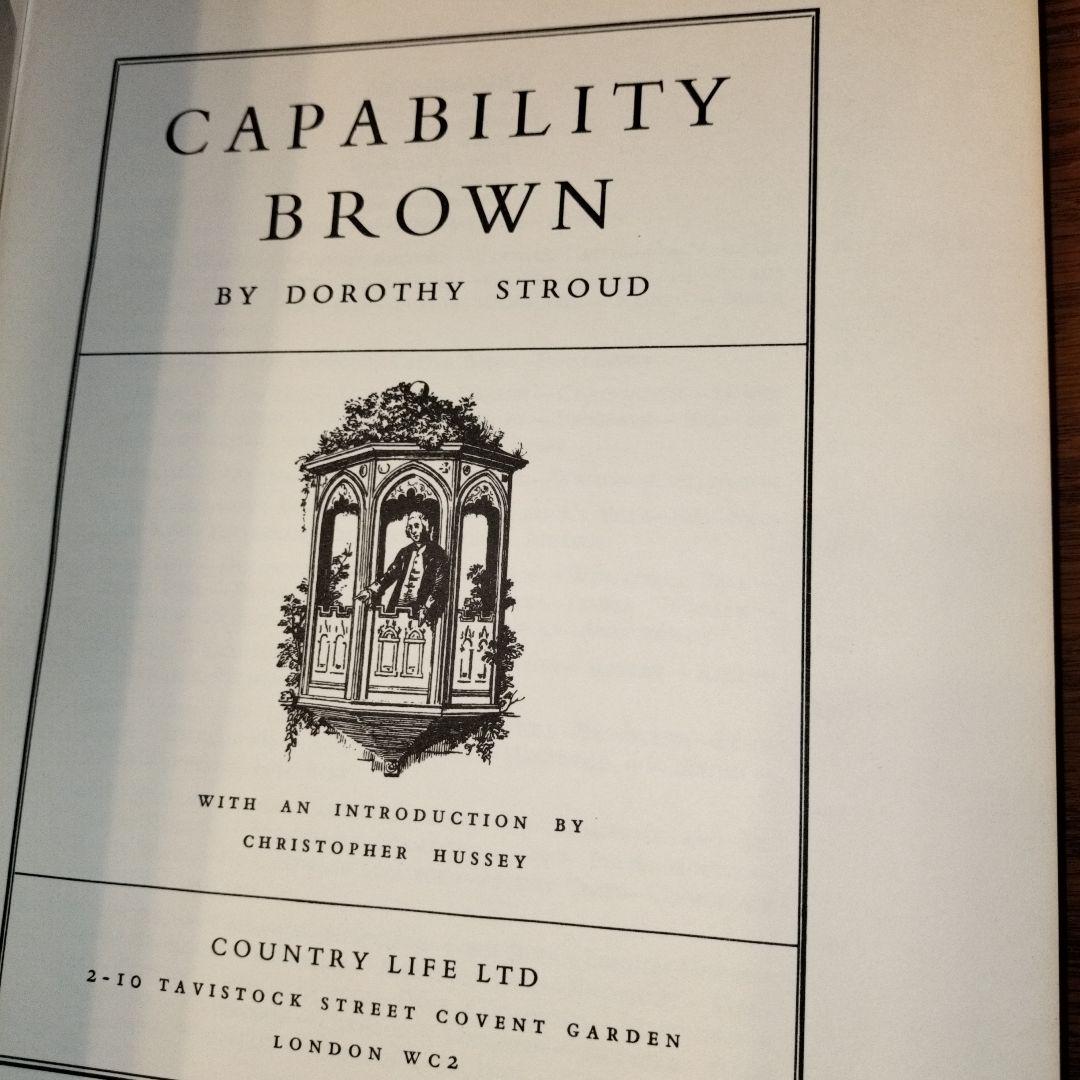 アート・デザイン・音楽 Capability Brown Dorothy Stroud
