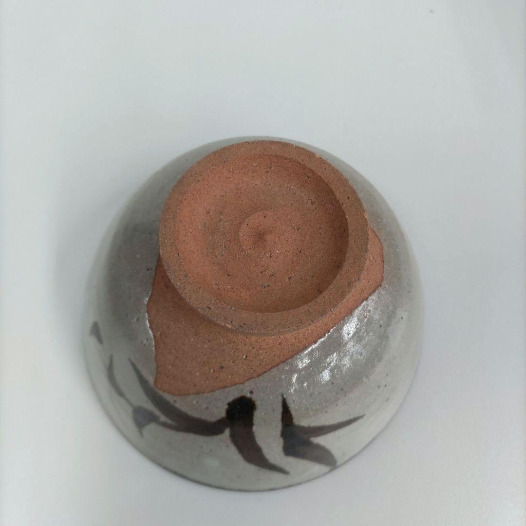 絵唐津　楽山窯　抹茶茶碗　D293