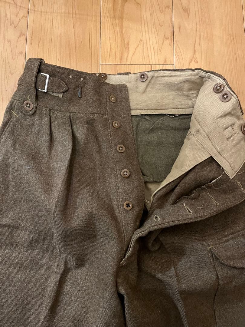 50s イギリス軍 バトルドレストラウザーズ パンツ ミリタリー グルカ