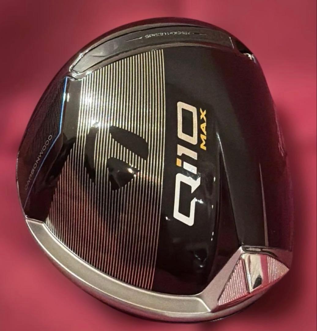 TaylorMade テーラーメイド Qi10 MAX 9.0° カバーなし。
