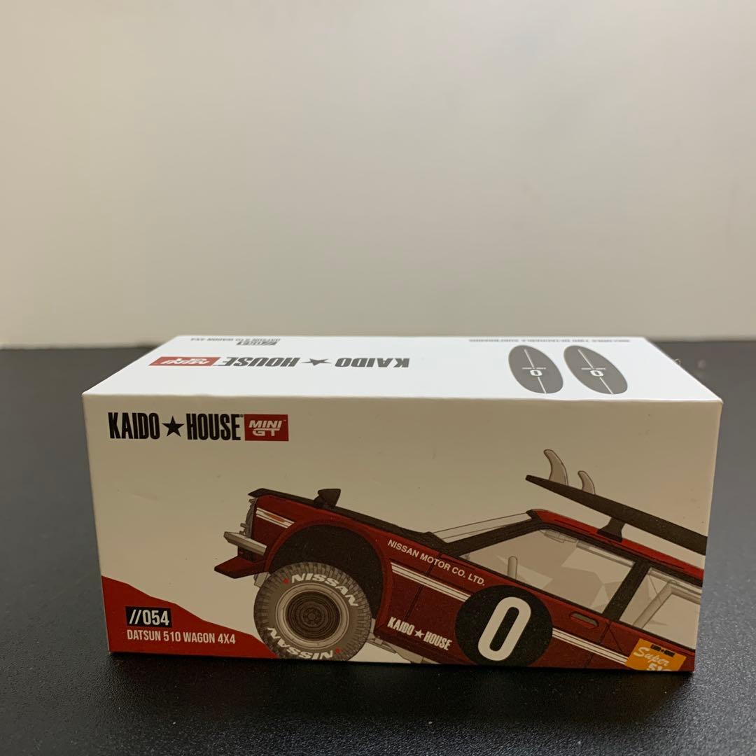 未開封　MINIGT 街道ハウス　DATSUN KAIDO 510 WAGON