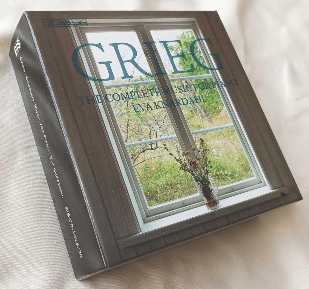 グリーグ ピアノ曲全集 エヴァ・クナルダールほか 12枚組