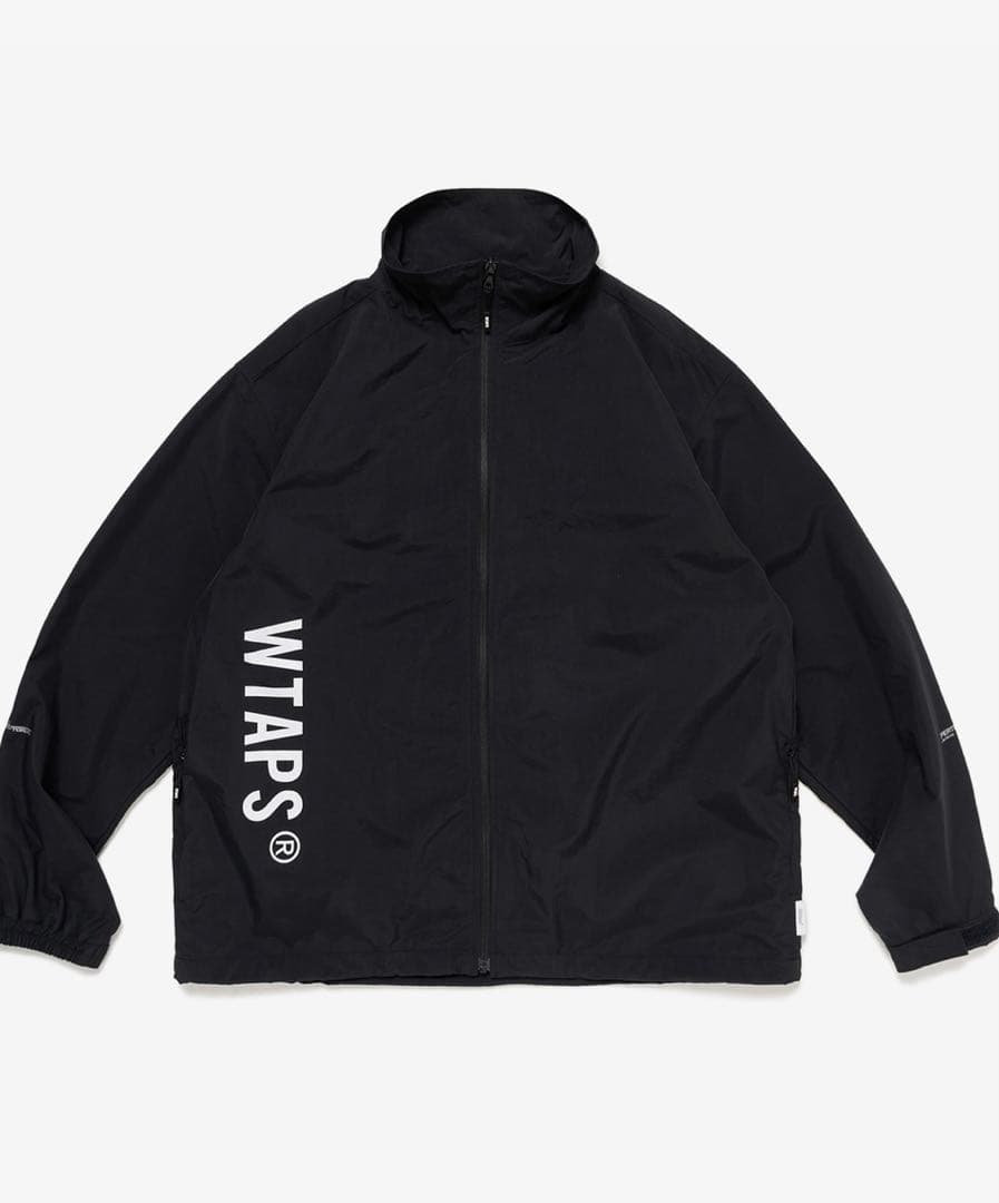 WTAPS ブラック ナイロンジャケット X 03