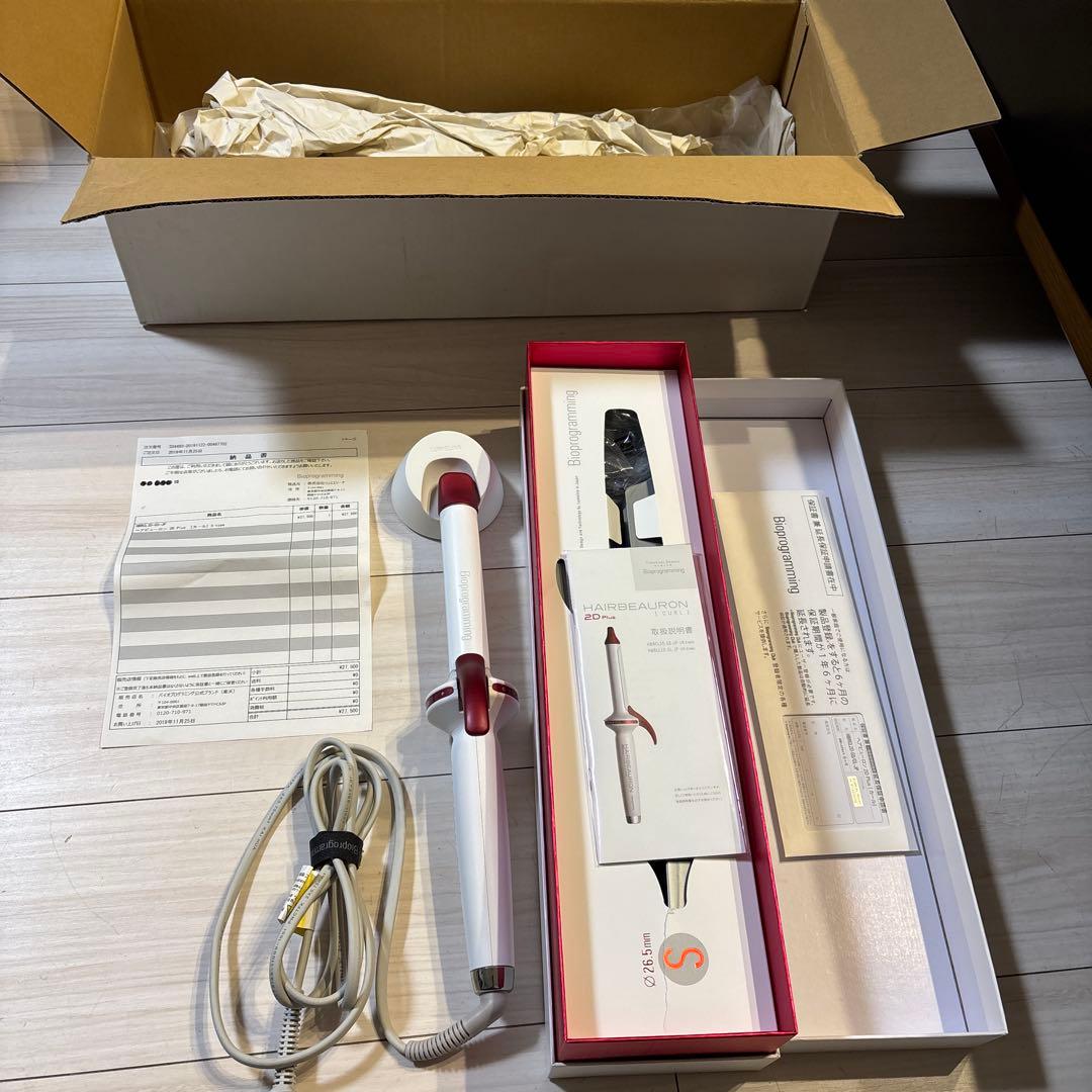 美品⭐︎HAIRBEAURON 2D Plus カールアイロン　26.5mm