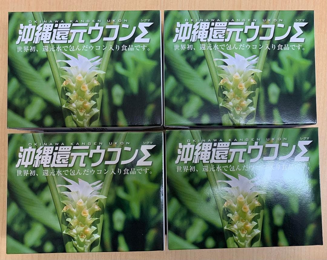 沖縄還元ウコンΣ 100粒入×4箱