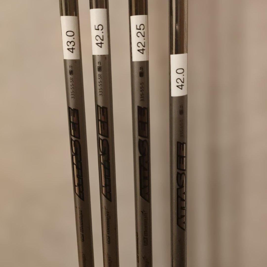 ATTAS EEフェアウェイウッド用シャフトPINGスリーブG4103W5W7W