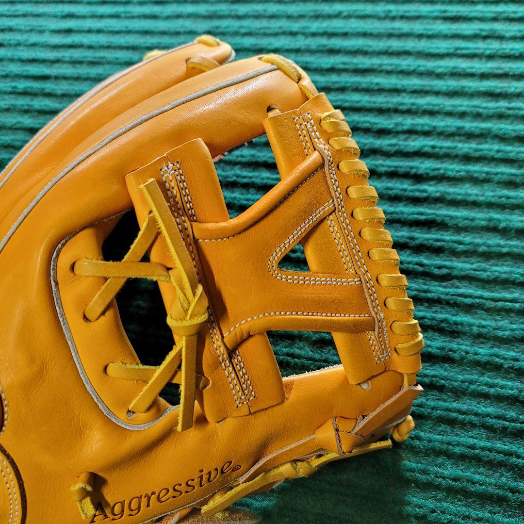 久保田スラッガー　硬式用　内野手　オレンジ×タン　新品　KSG-AR3　袋付