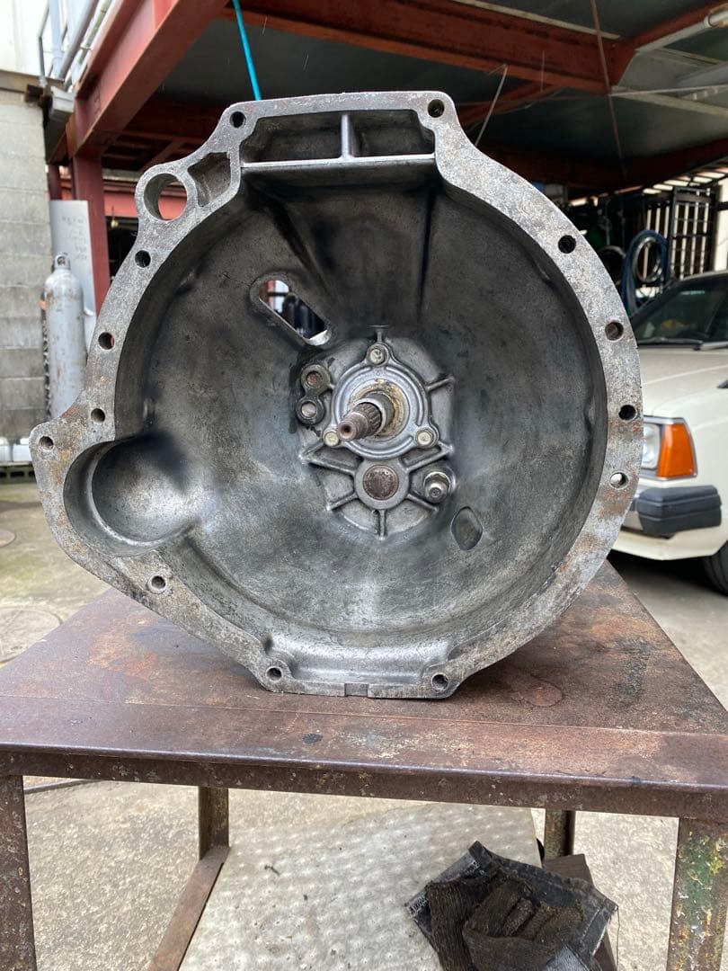 「日産サニー　A型エンジン用ミッション　ローバック５速」 脱着時　作動正常