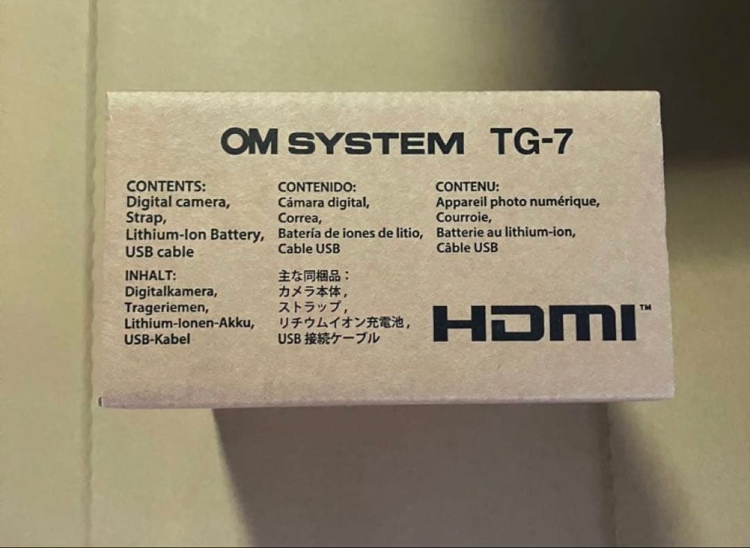 デジタルカメラ OM System tough TG-7