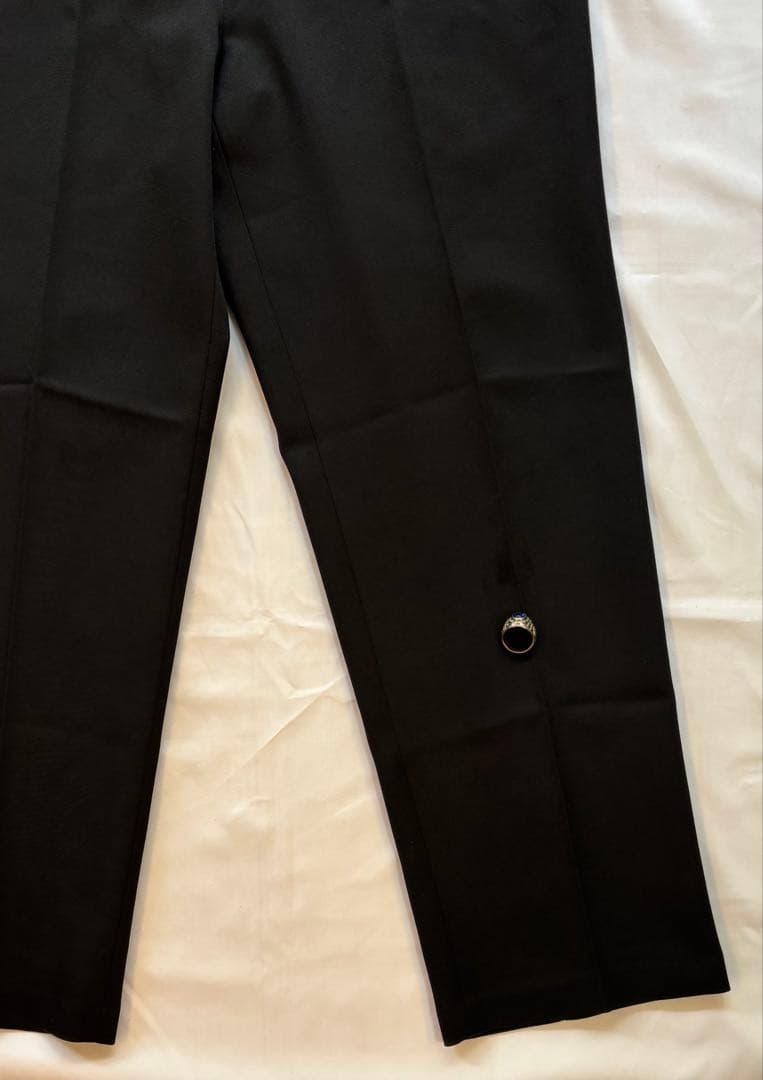 Levi'sアクションスラックス ブラックmade in USA 34×29