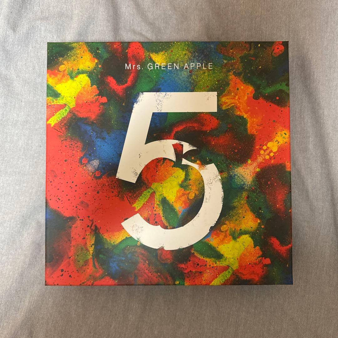 5 Mrs. GREEN APPLE COMPLETE BOX Tシャツ付