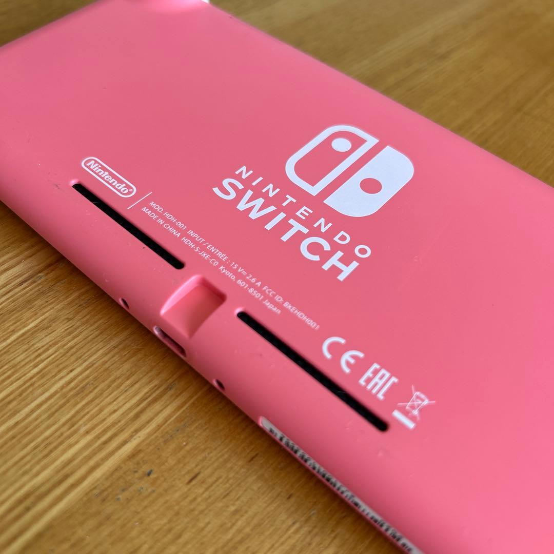 【難アリ】Nintendo Switch Lite コーラルピンク お