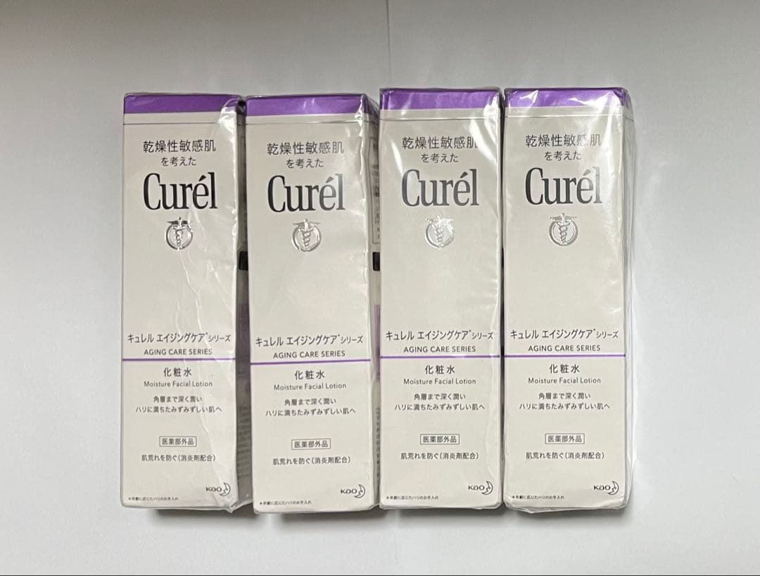 キュレル エイジングケア 化粧水140ml 4個