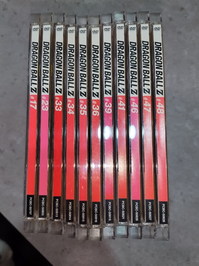 ドラゴンボールZ DVD 17,23,33~36,39,41,46,47,48