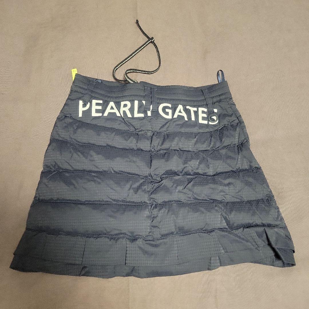 【週末値下げ】PEARLY GATES ネイビー キルティングスカート