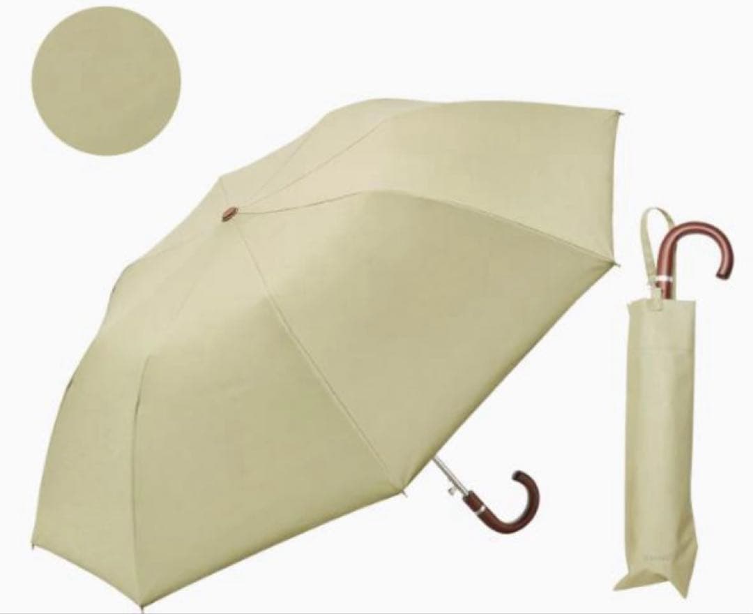 【新品未使用】COKAGE+ 木手元 55cm ジャンプ折　ソフトカーキ