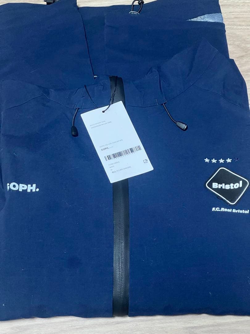 【新品未使用】ブリストル 3LAYER WARM UP JACKET ネイビーM