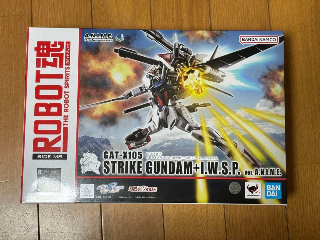 Robot魂 GAT-X105 ストライクガンダム+IWSP ver ANIME
