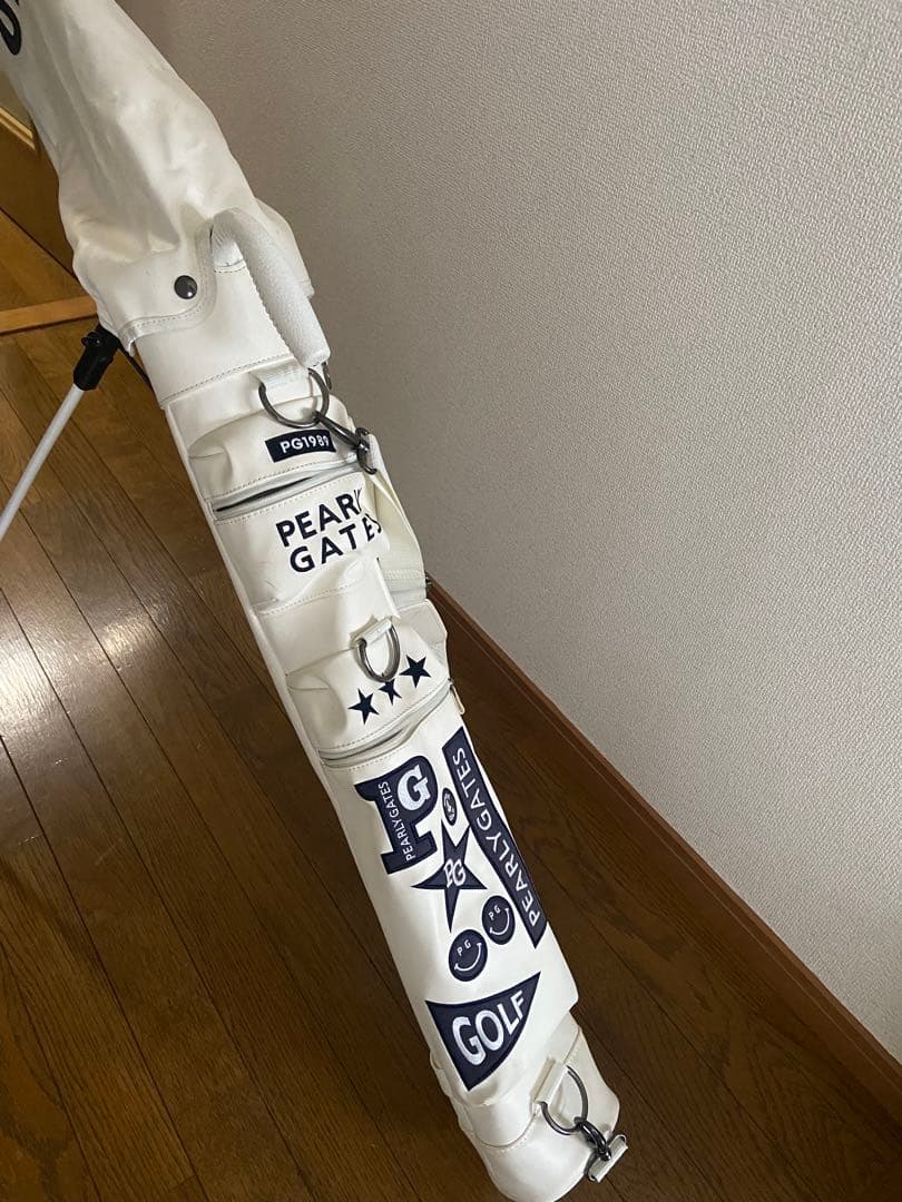 PEARLY GATES キャディバッグ ホワイト♡