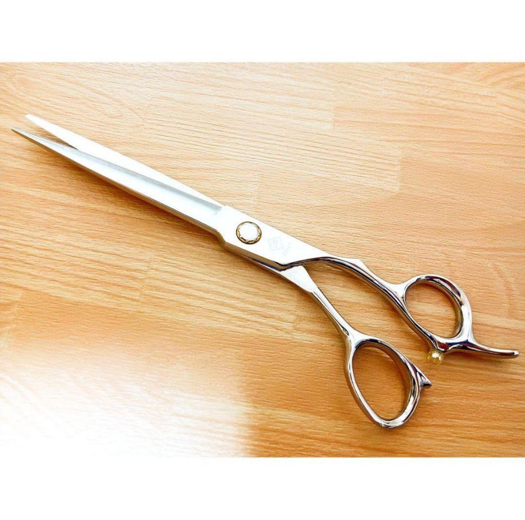 カットシザープロ用ハサミ理美容師＋トリマーママミング◎ペットトリミング可7インチ