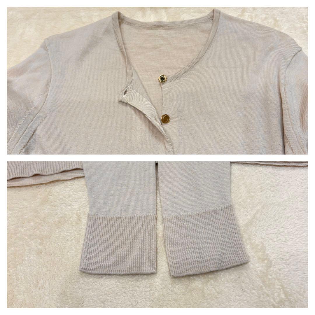 未使用級✳︎ミューズドゥーズィエムクラスFFカーディガン金ボタンクルーネック
