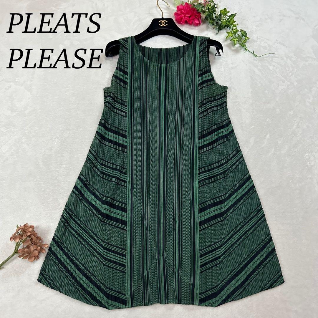 J892 XL プリーツプリーズ プリーツ ひざ丈ワンピース レディース