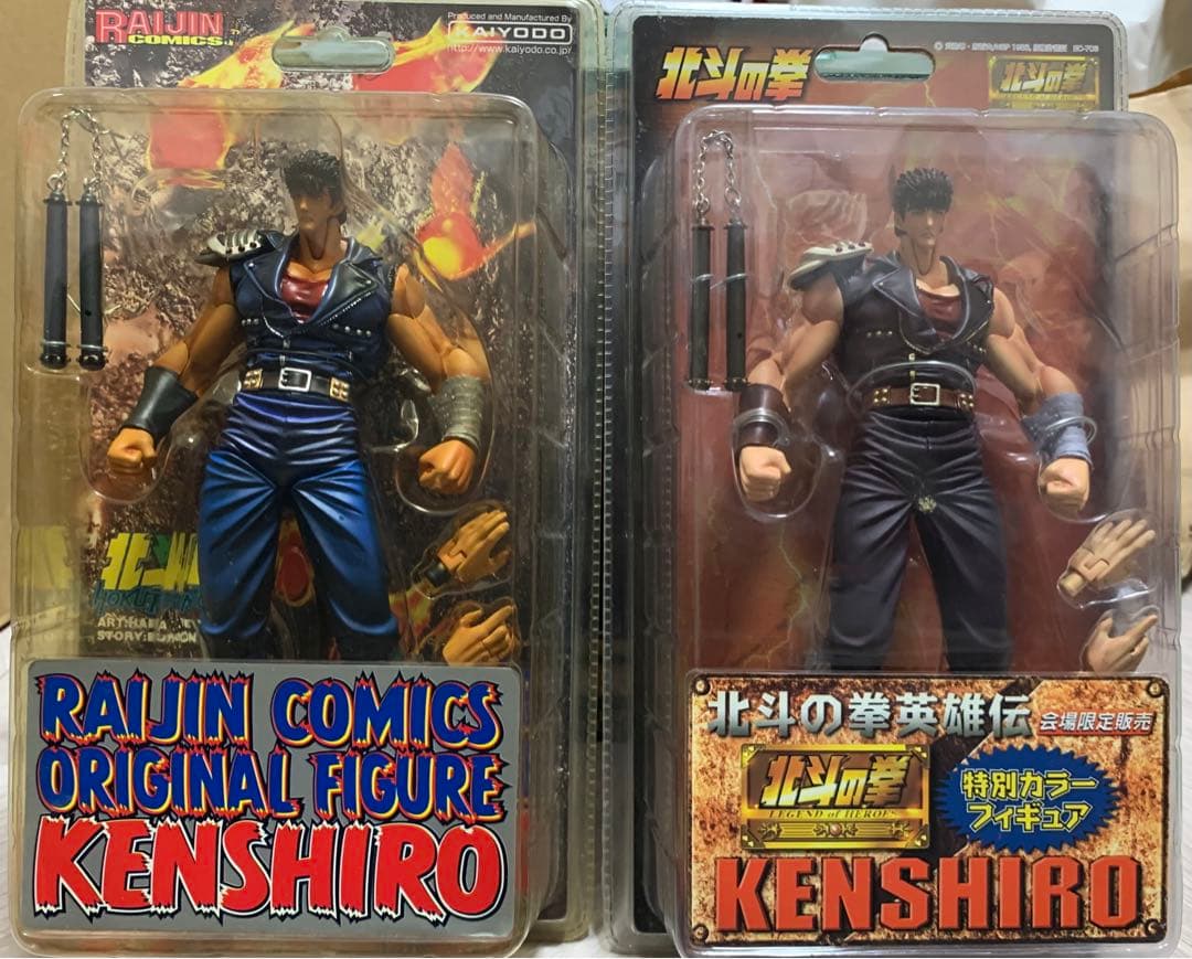 希少！RAIJIN COMICS ケンシロウ フィギュア 限定版 KAIYODO