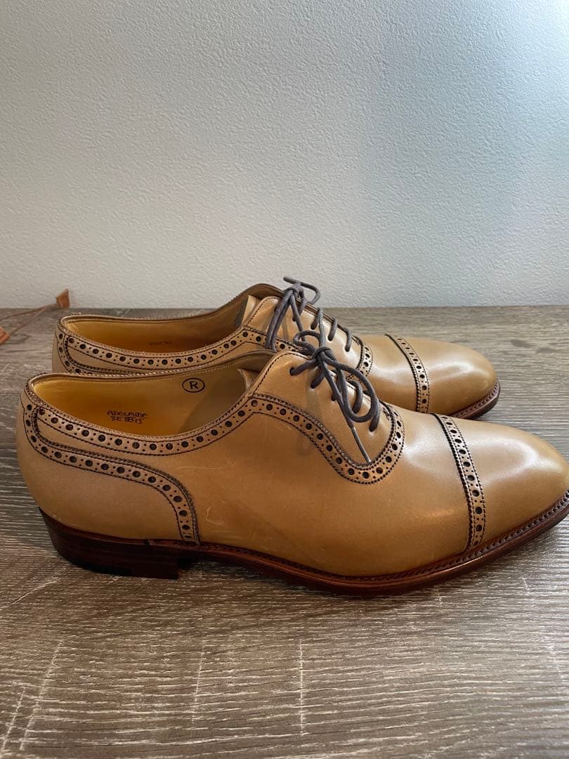 新品John Lobb アデレードレザー シューズ 8E 8695 オールデン